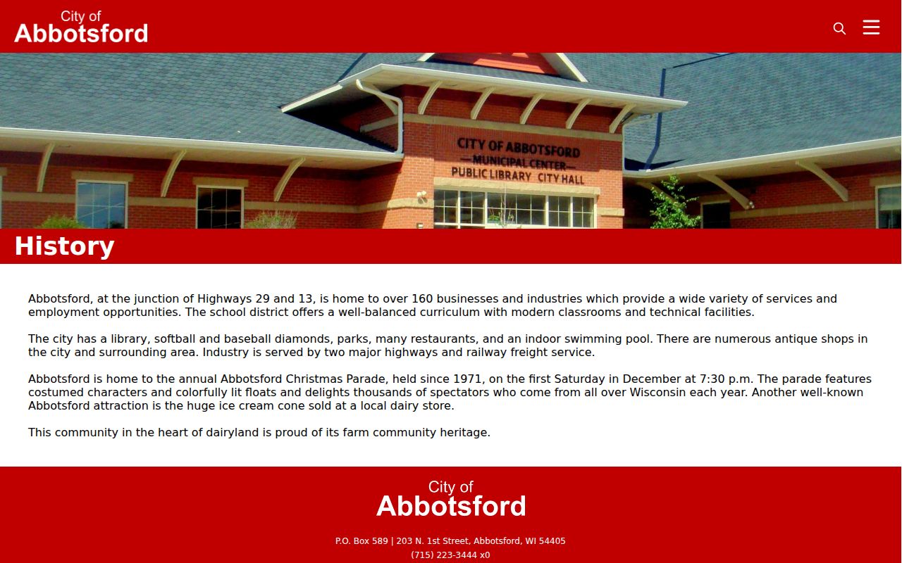 Clark County Abbotsford criminal history and railroad heritage source
