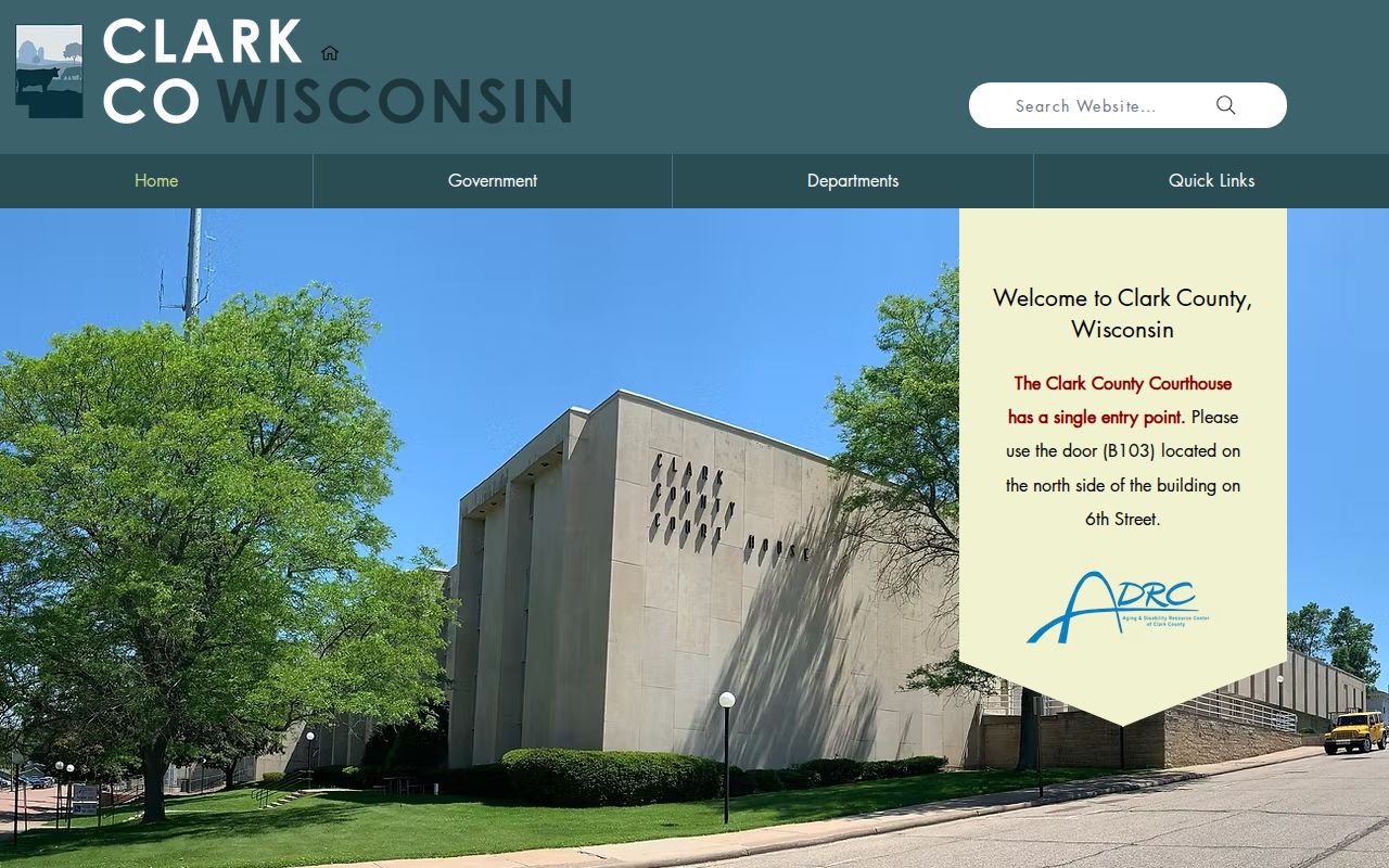 Clark County criminal history county government records gateway